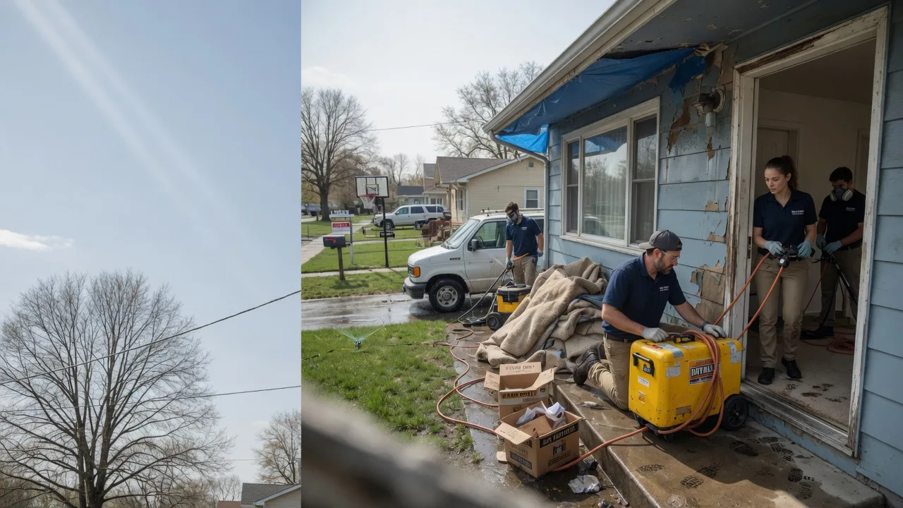 Basement Flood Cleanup in Spelter, WV near me